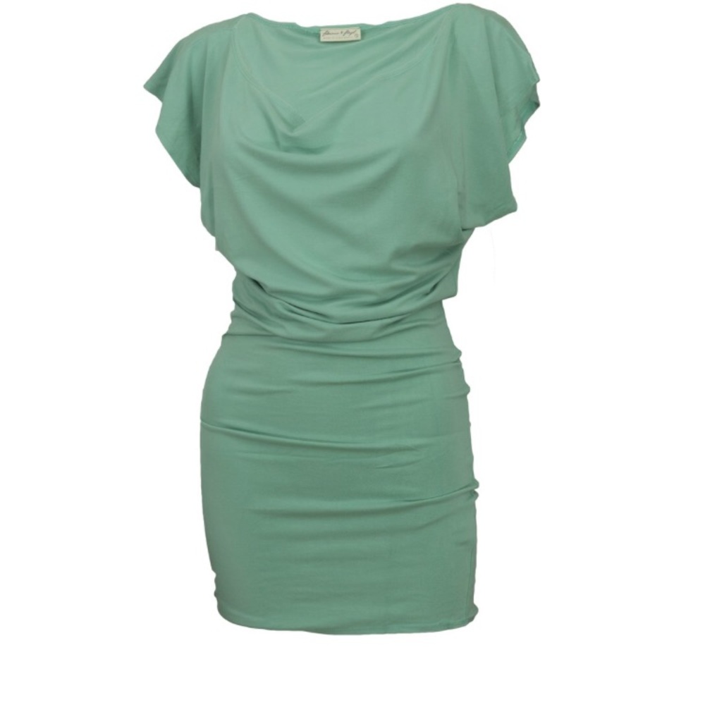 Turquoise t-shirt dress Sz Med. NWT